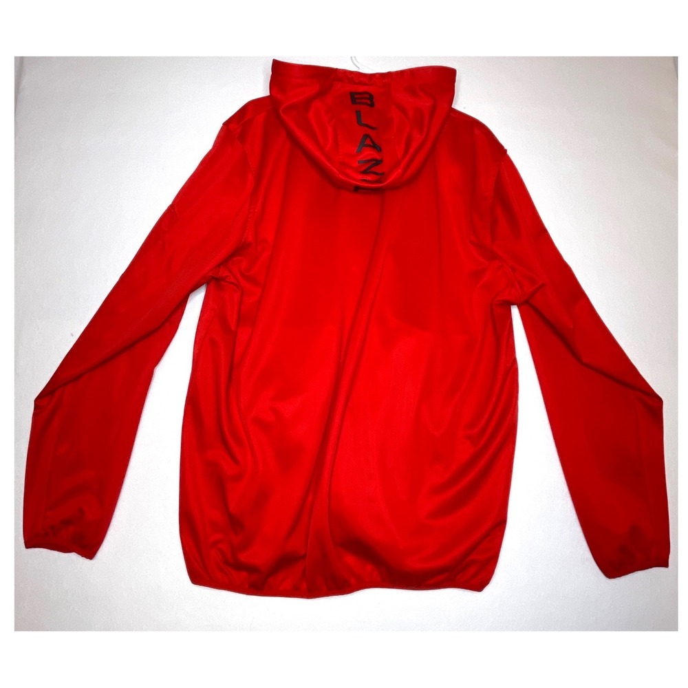 Portland Trail Blazers Hooded Full Zip Men Jacket XXL G-III Sports Red White - Picture 4 of 7